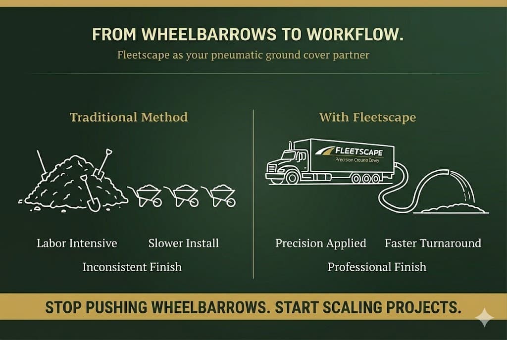 Fleetscape for Landscapers — how partnering with Fleetscape frees your crew for higher-margin work